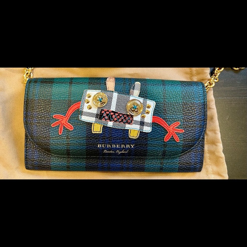 Burberry Monster wallet with chain